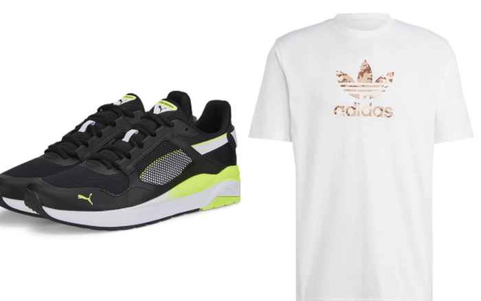 Puma, adidas, Goya, Coolmate sale đến 65%: Giày dép, túi xách, quần áo hàng hiệu... chỉ từ 49.000đ