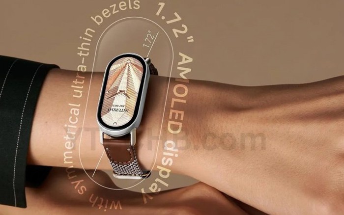 Xiaomi Band 10 lộ thiết kế viền siêu mỏng, chuẩn bị ra mắt