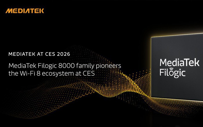 MediaTek introduces Filogic 8000 at CES 2026, shaping the future of Wi-Fi 8