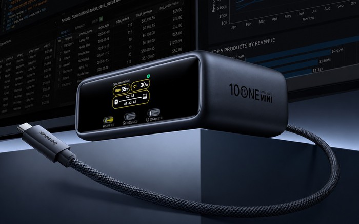 Baseus sắp có dock 10 trong 1: Tích hợp màn hình, xuất hai màn hình 4K 60Hz và sạc laptop 100W