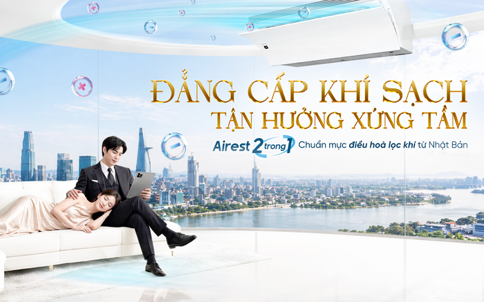 Điều hòa Sharp Airest được vinh danh trong “Bộ sản phẩm nâng tầm sống khỏe tiêu biểu” tại Better Choice Award 2026