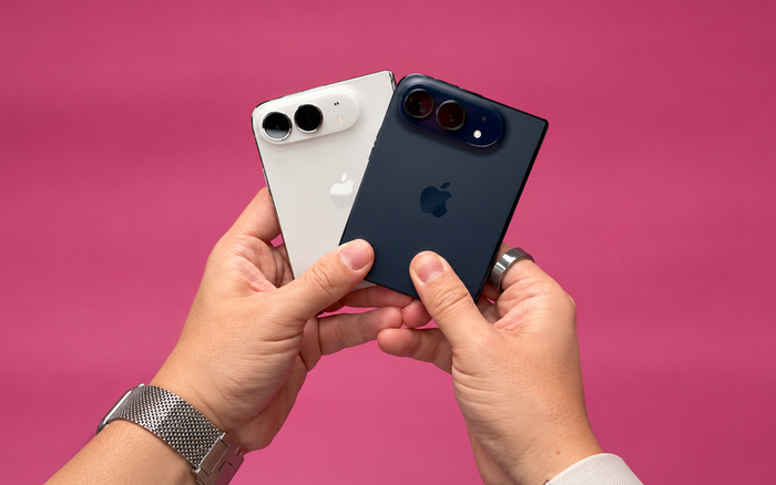 Đánh giá hai tùy chọn màu sắc của mẫu điện thoại gập iPhone Duo
