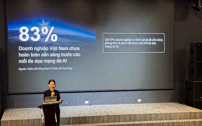Khảo sát của Synology: Doanh nghiệp Việt lo ngại bảo mật và tự tin thấp trong việc phục hồi dữ liệu