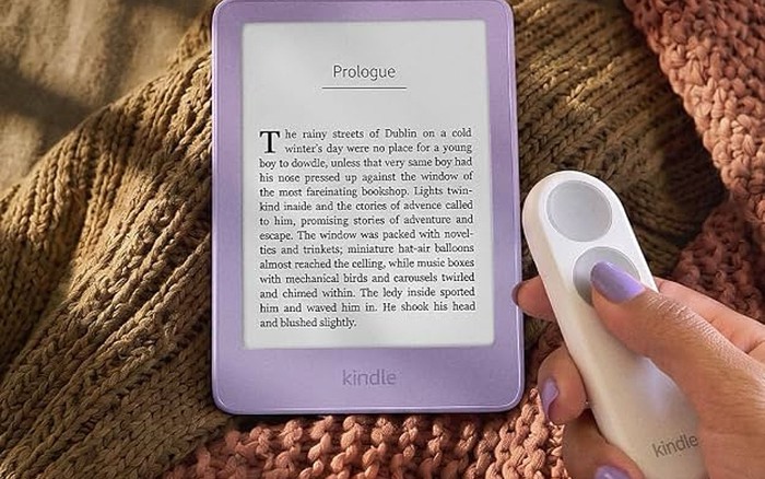 Cuối cùng thì Kindle cũng có điều kiển chuyển trang nhỏ gọn giống như nhiều thiết bị chạy Android