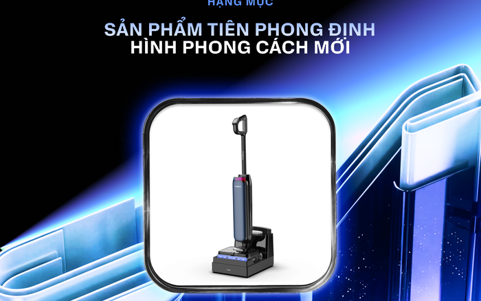 Tineco Floor One Station S9 Artist được vinh danh Sản phẩm tiên phong định hình thói quen mới tại Better Choice Awards 2026