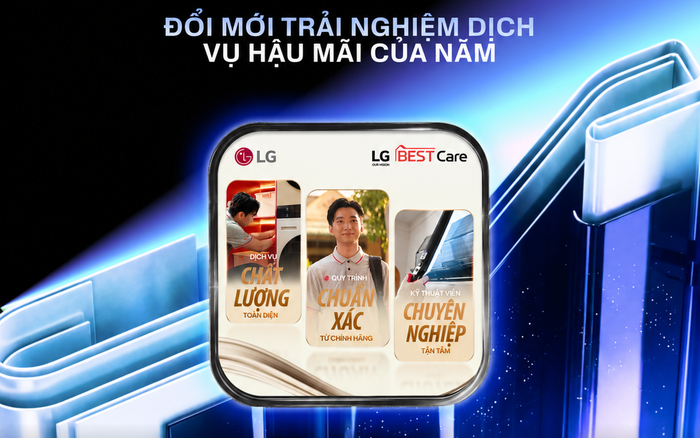 Better Choice Awards 2026: LG Best Care giành giải Đổi mới trải nghiệm dịch vụ hậu mãi của năm