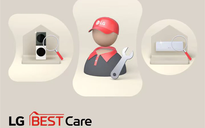 LG Best Care thắng giải Đổi mới trải nghiệm dịch vụ hậu mãi của Năm với hệ sinh thái chăm sóc người dùng toàn diện