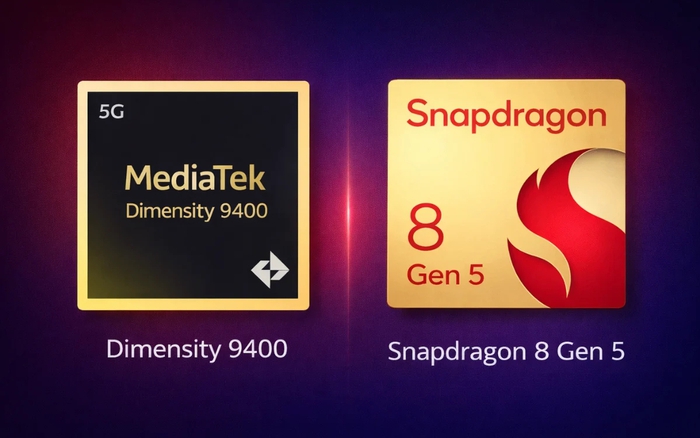 Dimensity 9400 và Snapdragon 8 Gen 5: Chip nào thực sự mạnh hơn?
