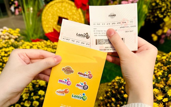 Triệu câu chuyện may mắn: Khi vé số Vietlott trở thành lì xì thời đại mới