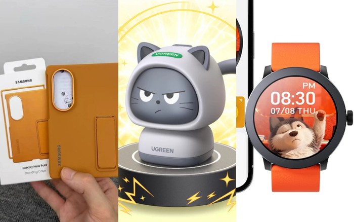 Nghỉ lễ săn sale: Smartwatch ngon bổ tầm 1 triệu, sạc Ugreen 45W hình mèo giảm nửa giá, bình giữ nhiệt Xiaomi chỉ +180.000đ
