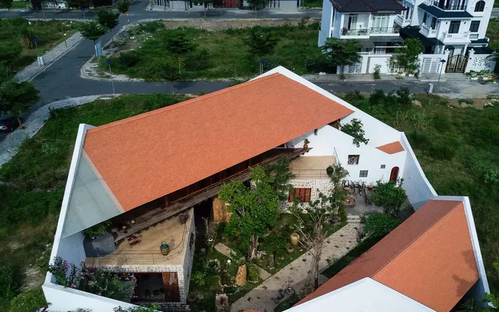 Ngôi nhà đưa hình ảnh nhà sàn Bắc Bộ vào không gian sống