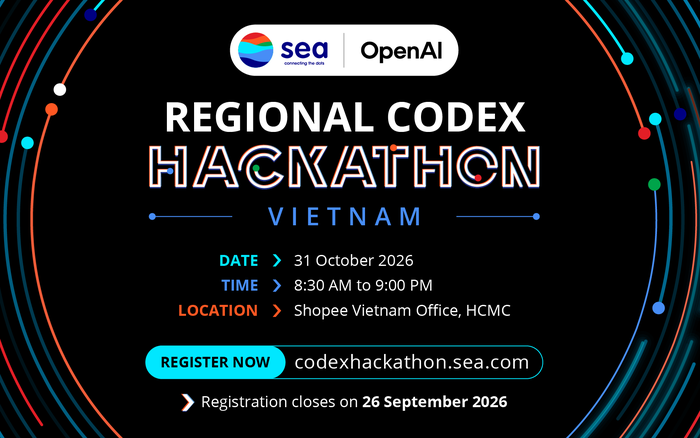 Sắp đóng cổng đăng ký Sea x OpenAI Codex Hackathon - cuộc thi dành cho cộng đồng AI Việt