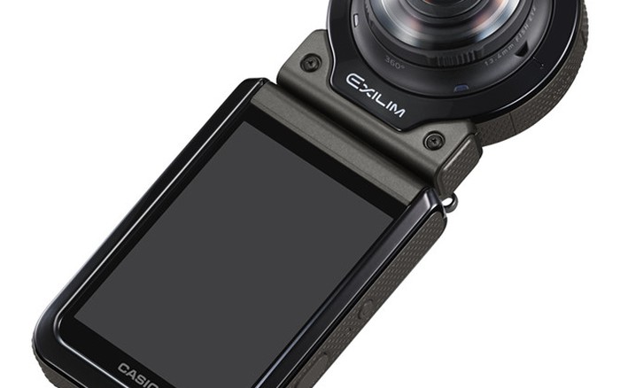 Casio giới thiệu camera hành động EX-FR200 quay video 360°