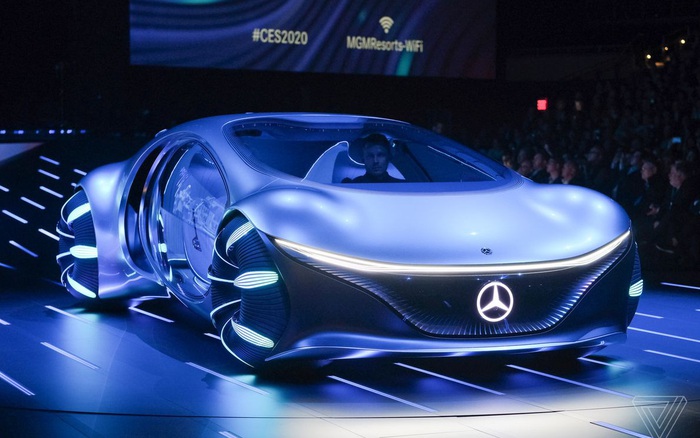 CES 2020] Mercedes ra mắt concept xe của tương lai, lấy cảm hứng từ bộ phim  Avatar